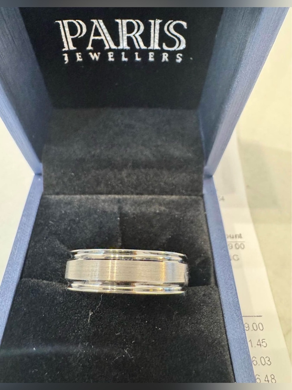Tungsten Carbide 8 mm band ring